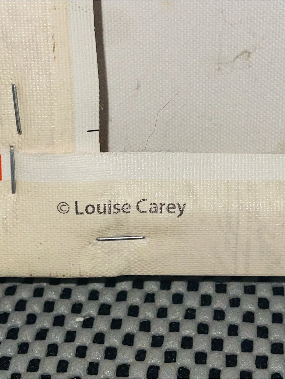 Love of My Life Pink and Gray Wall Art Sign - Unbranded Louise Carey